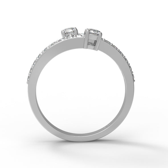 Moissanite Ring