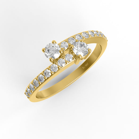 Moissanite Ring