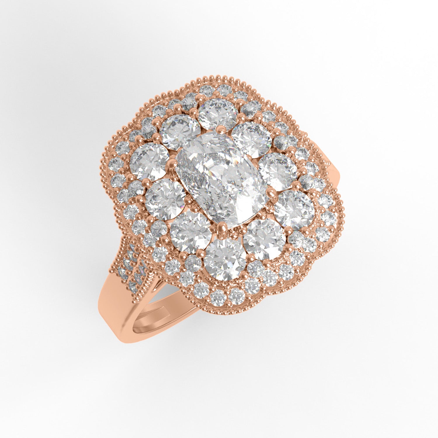 Moissanite Ring