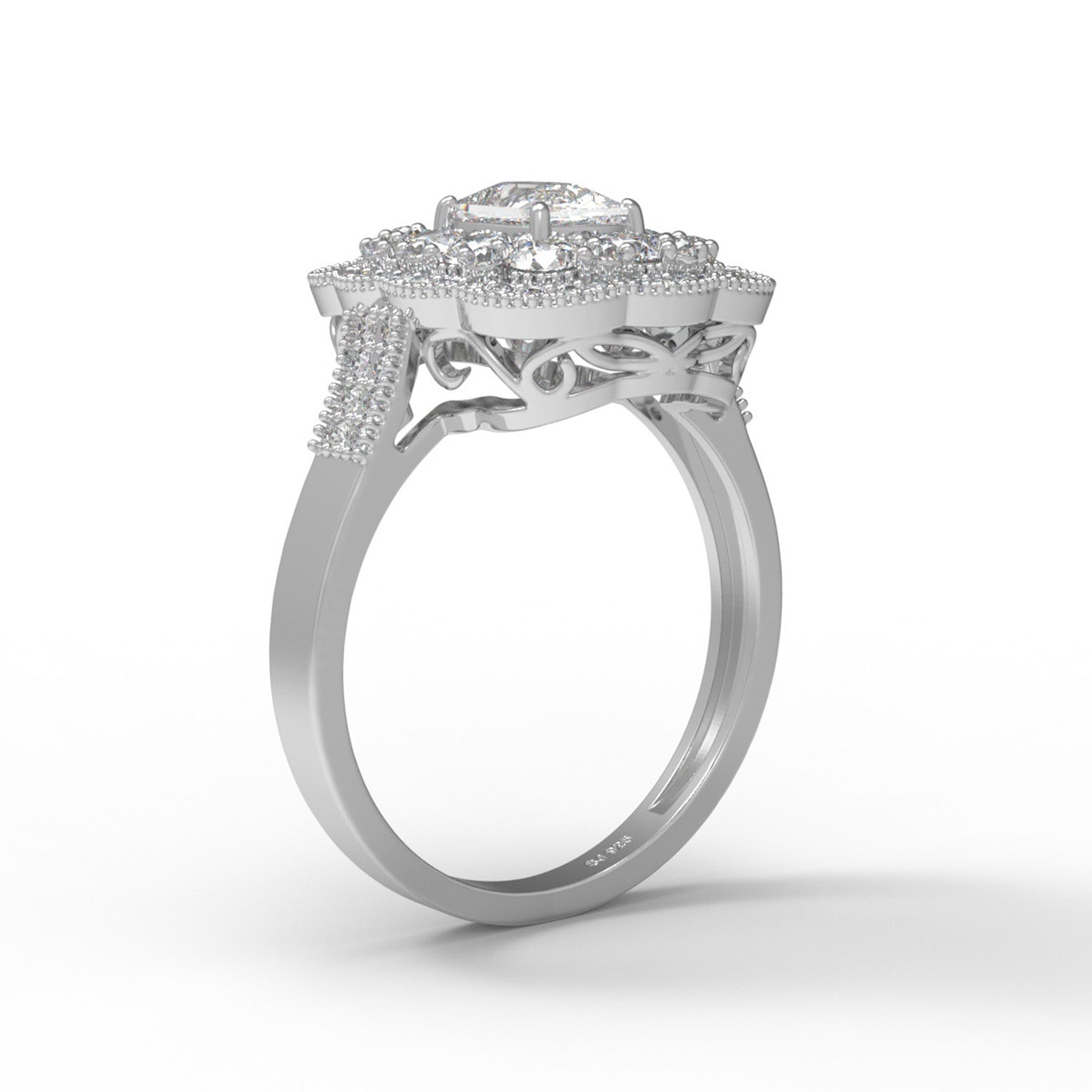 Moissanite Ring