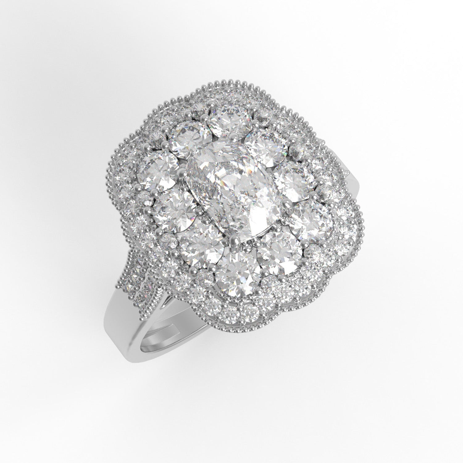Moissanite Ring