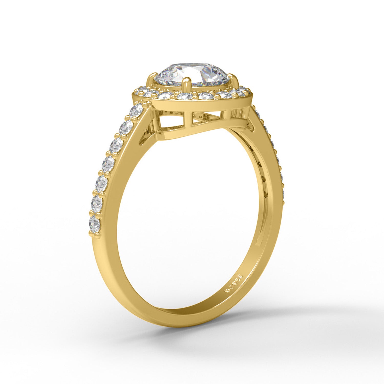Moissanite Ring
