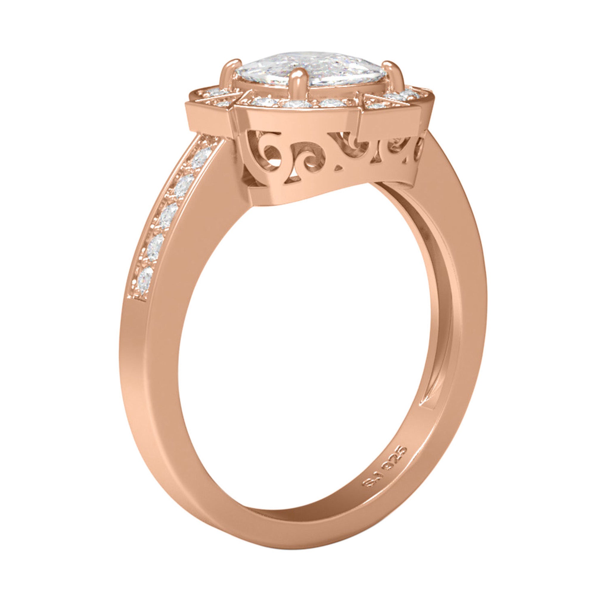 Moissanite Ring