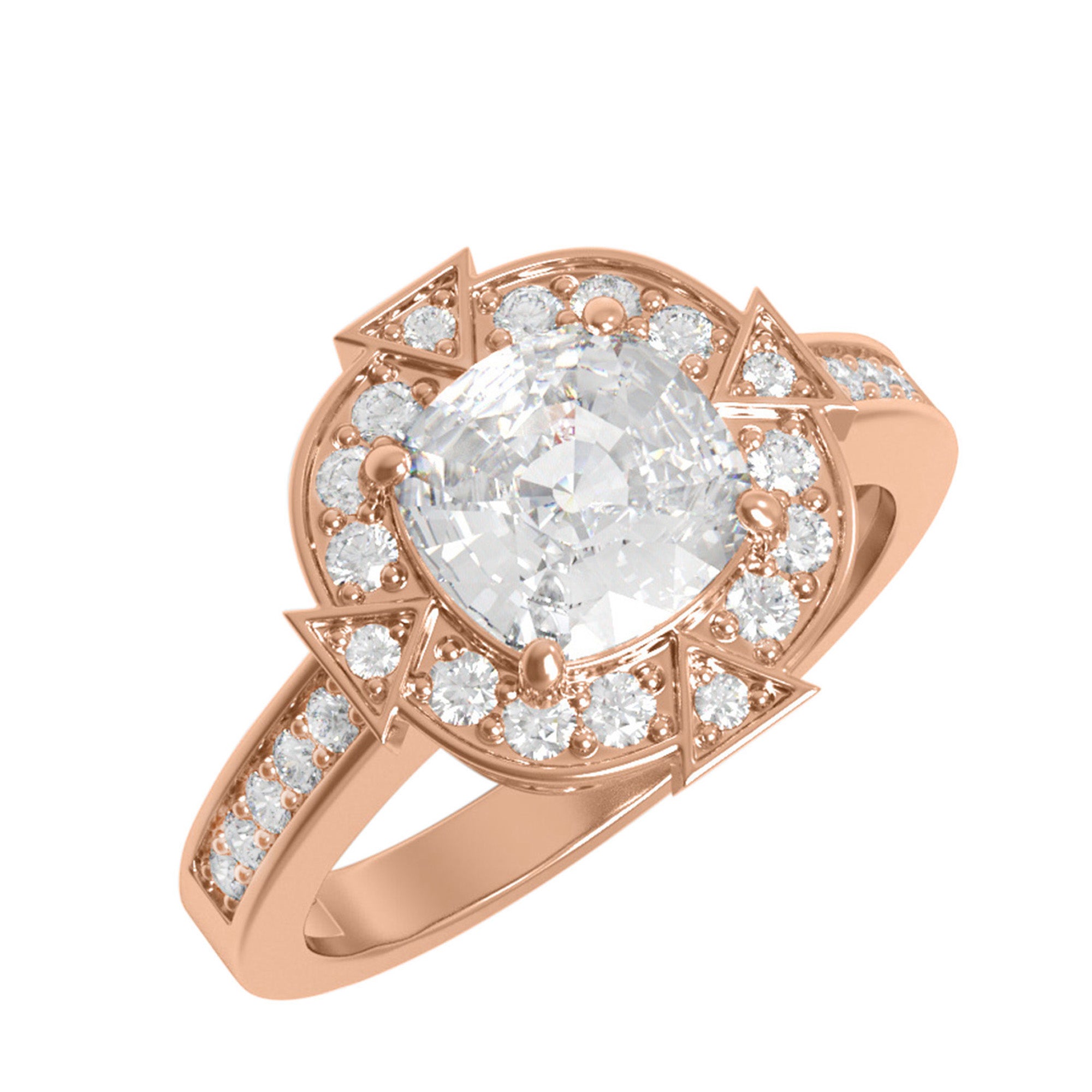 Moissanite Ring