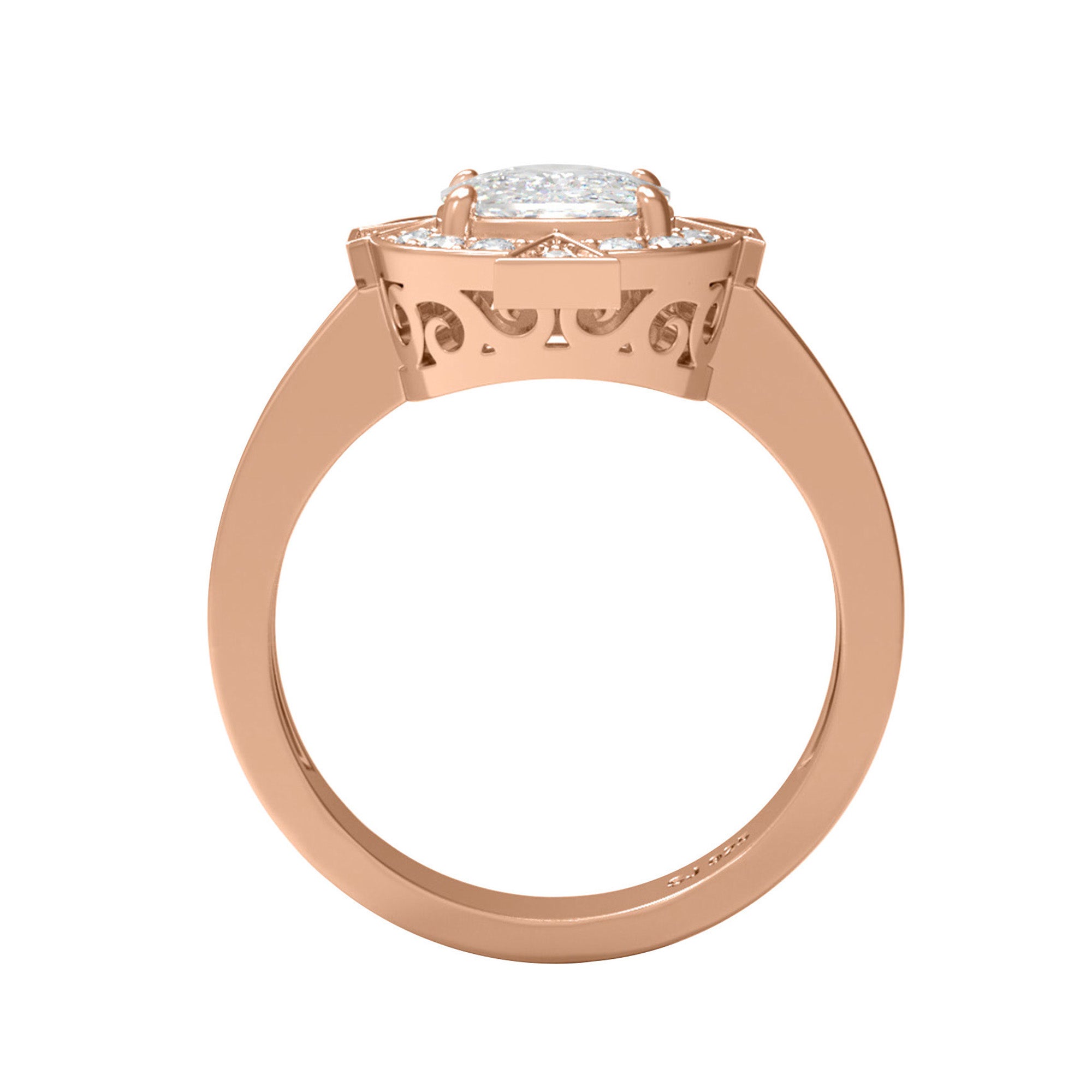 Moissanite Ring
