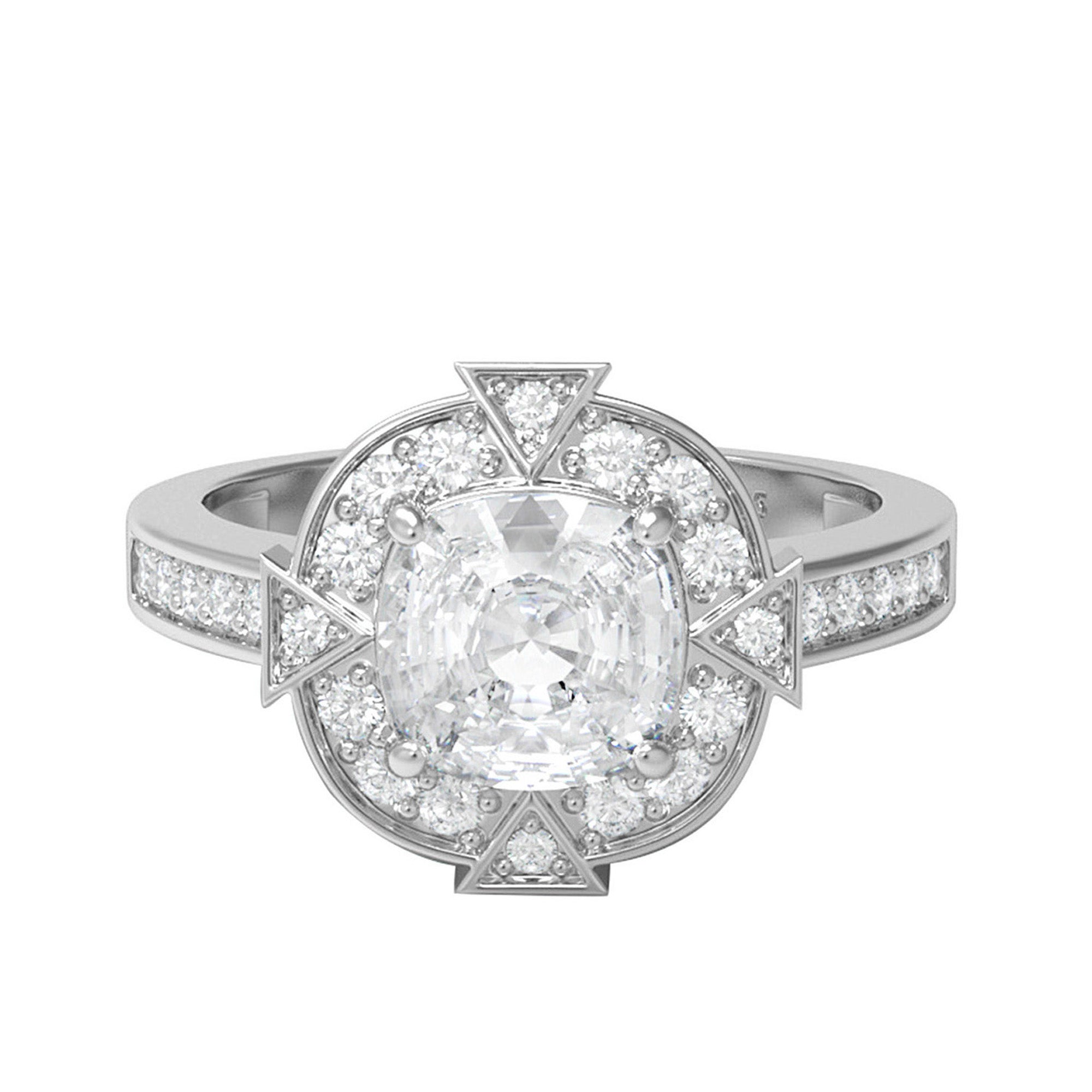 Moissanite Ring
