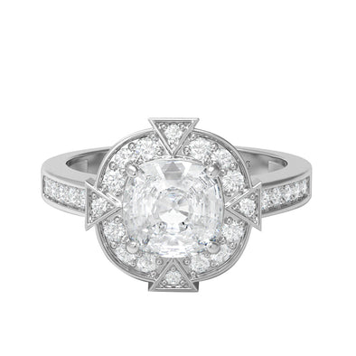 Moissanite Ring