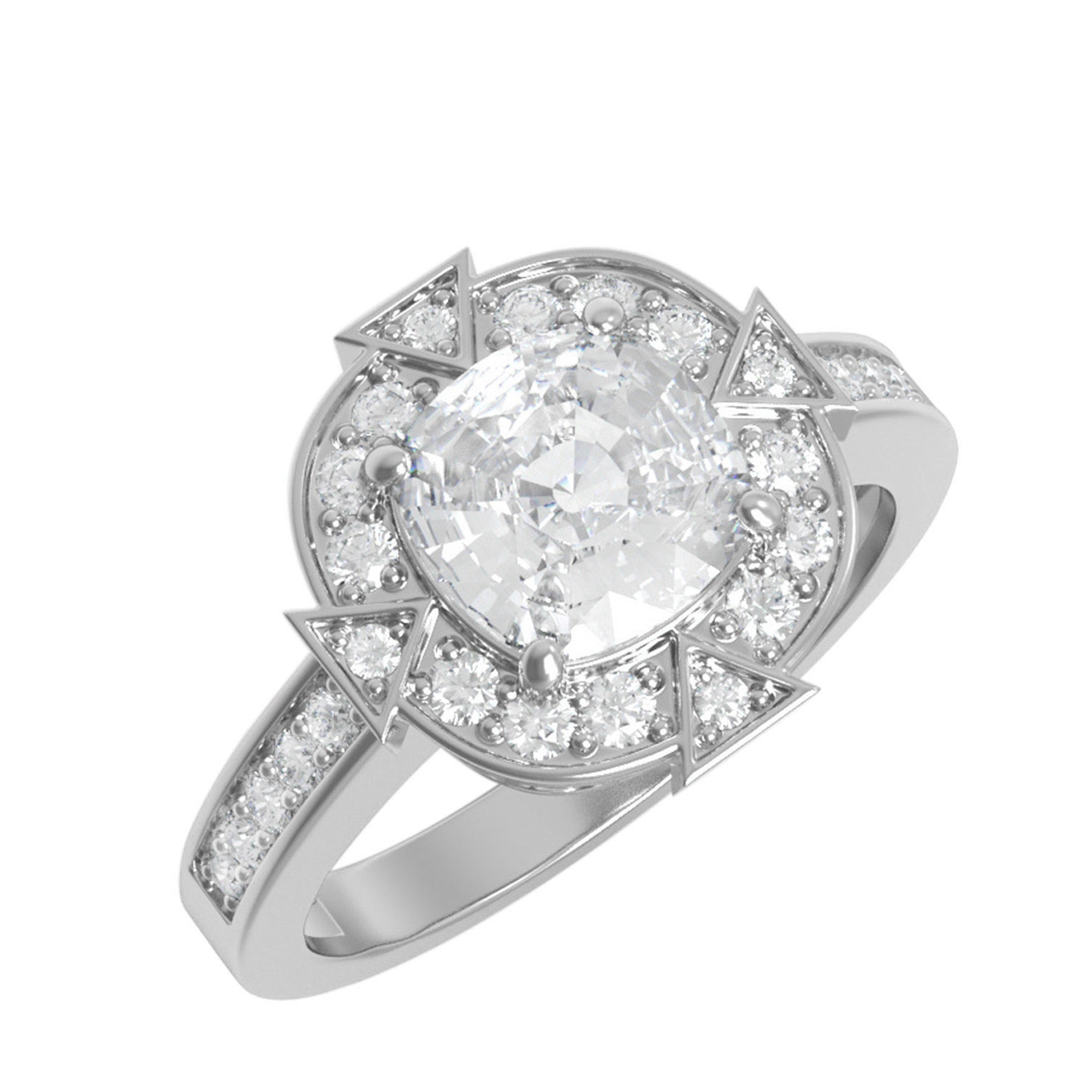 Moissanite Ring