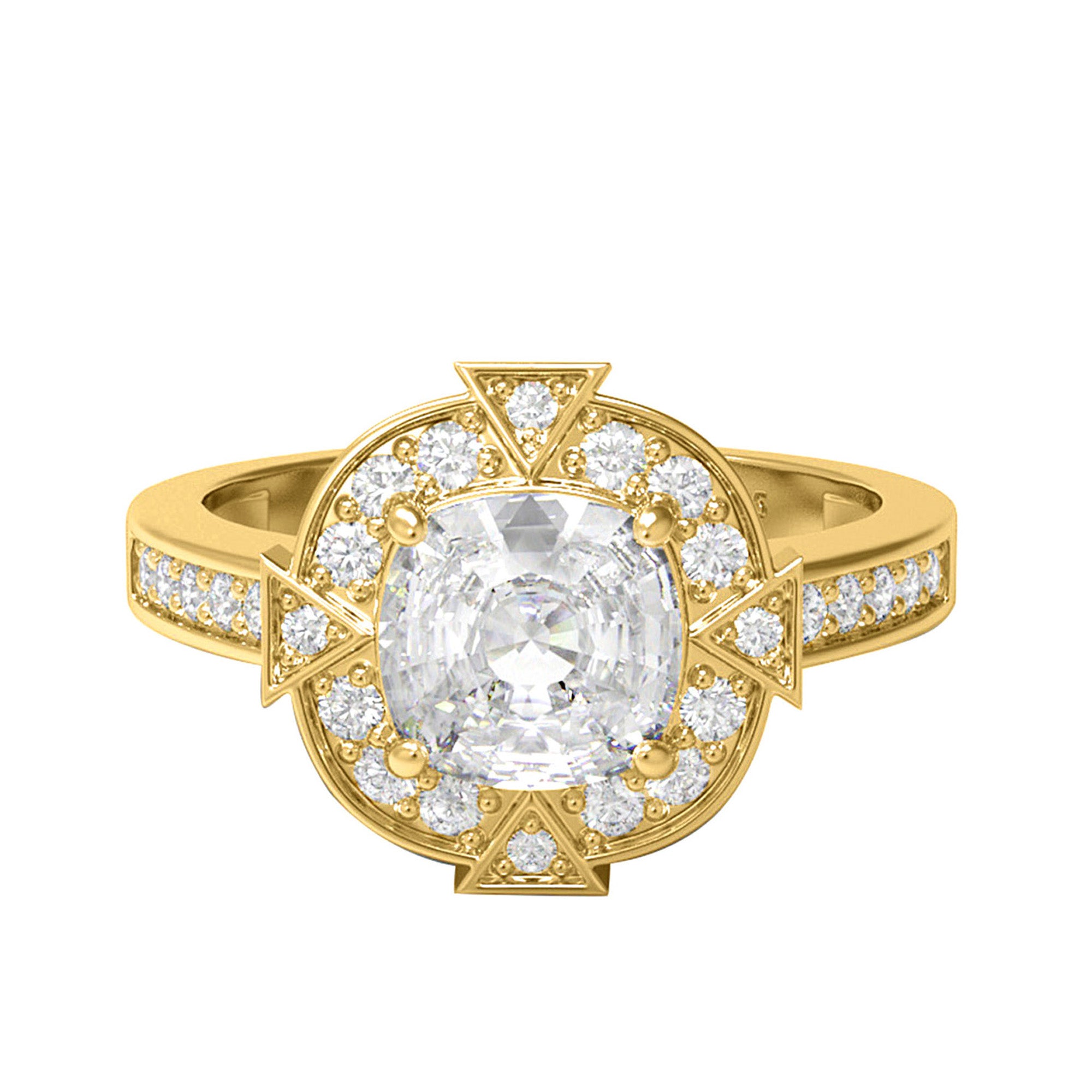 Moissanite Ring