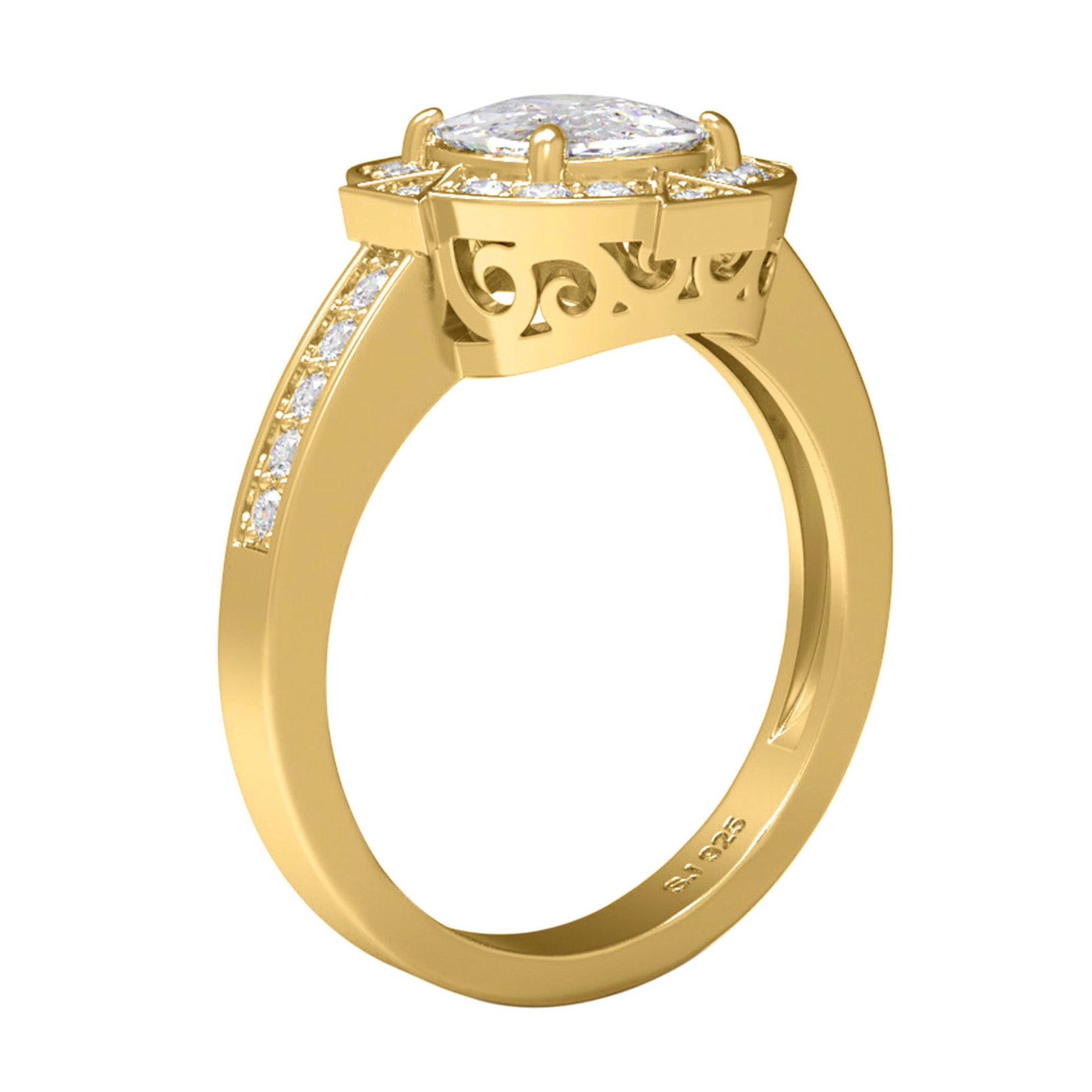 Moissanite Ring