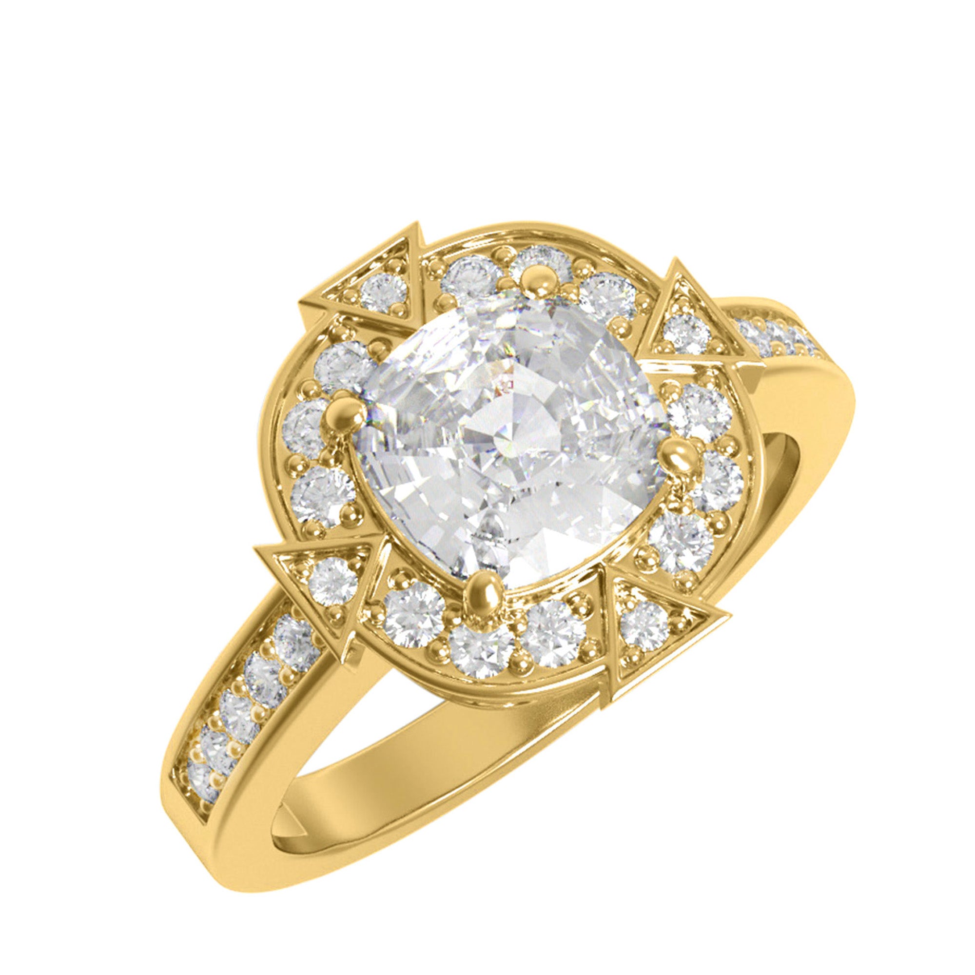 Moissanite Ring