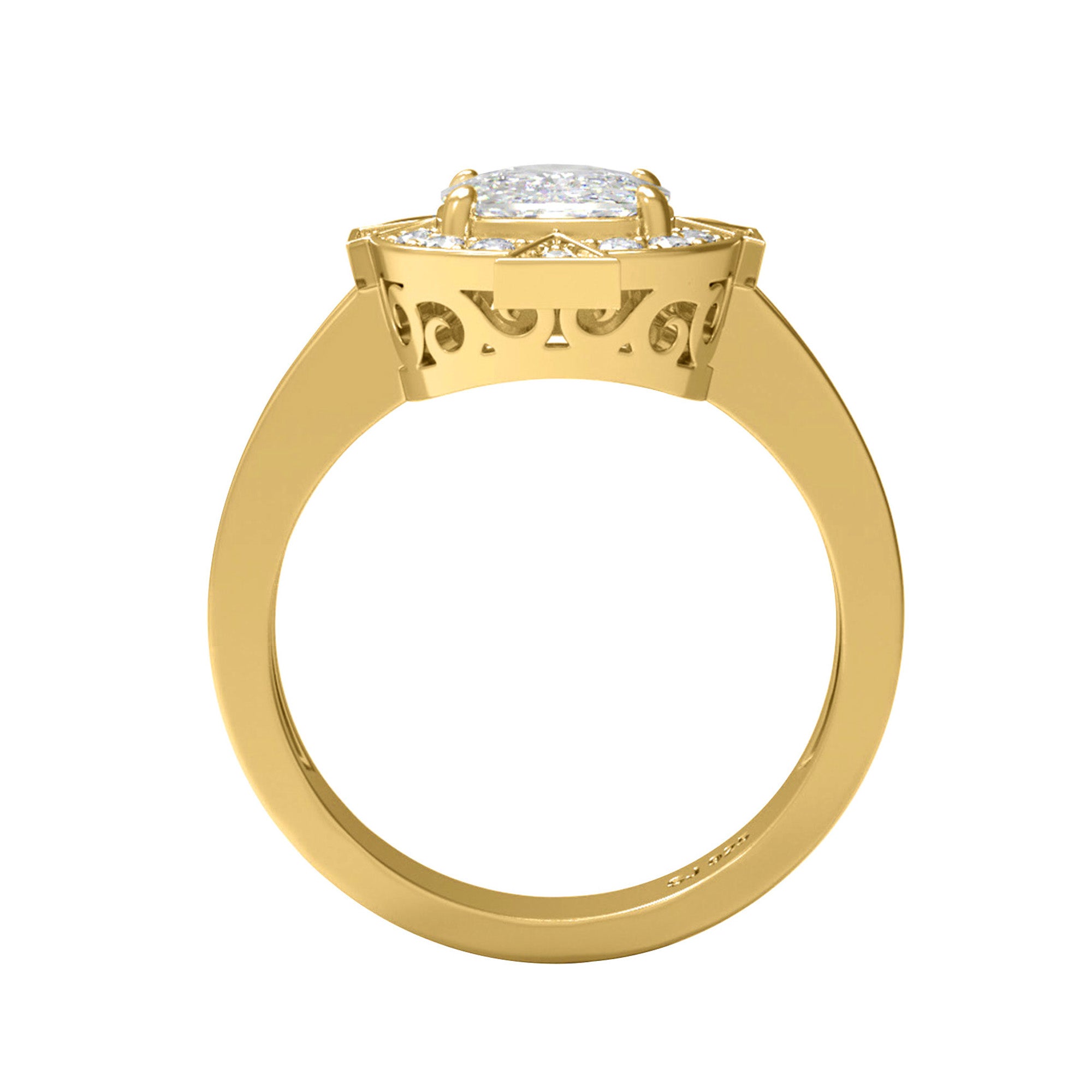 Moissanite Ring