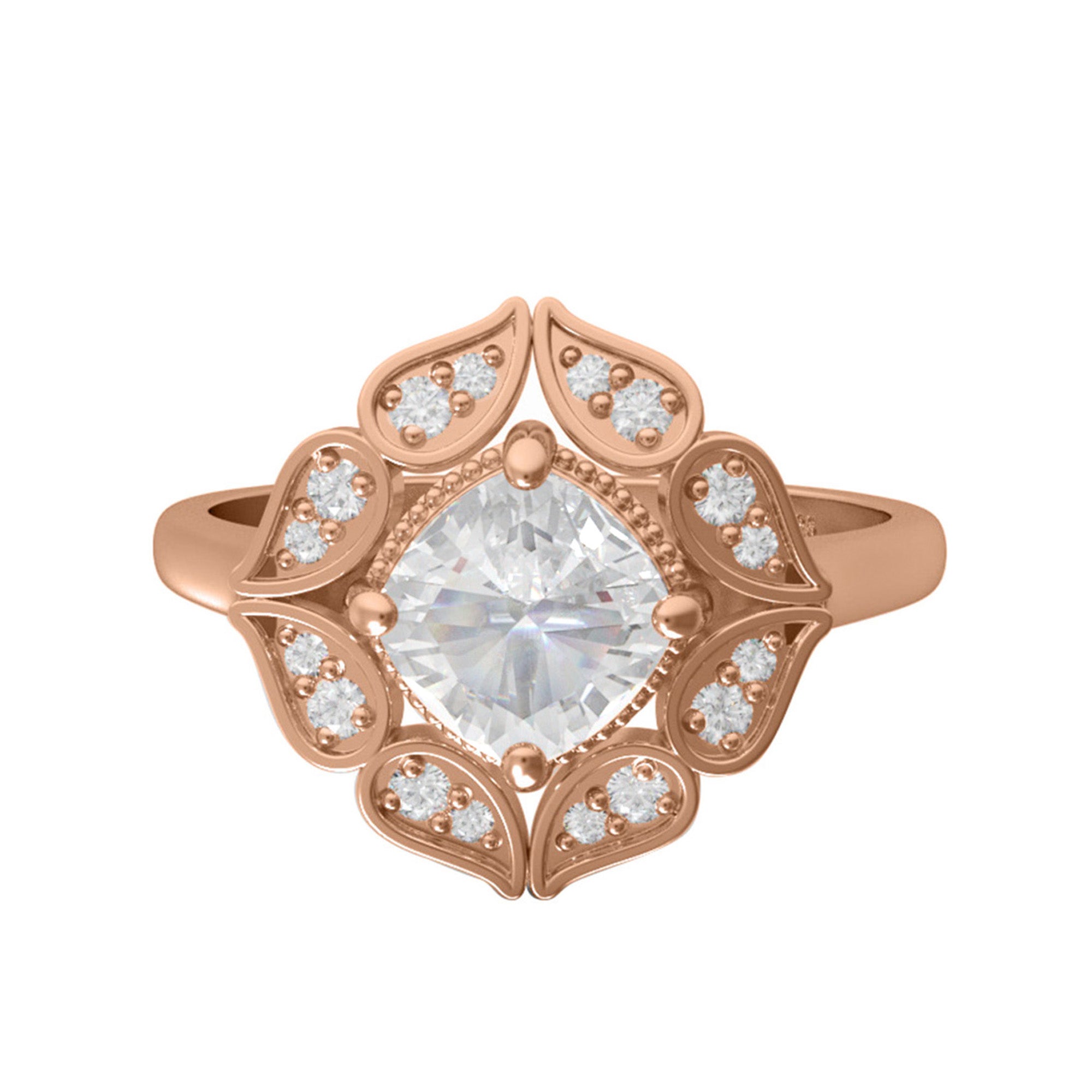 Moissanite Ring