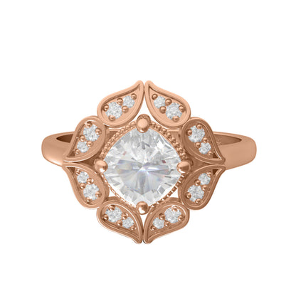 Moissanite Ring