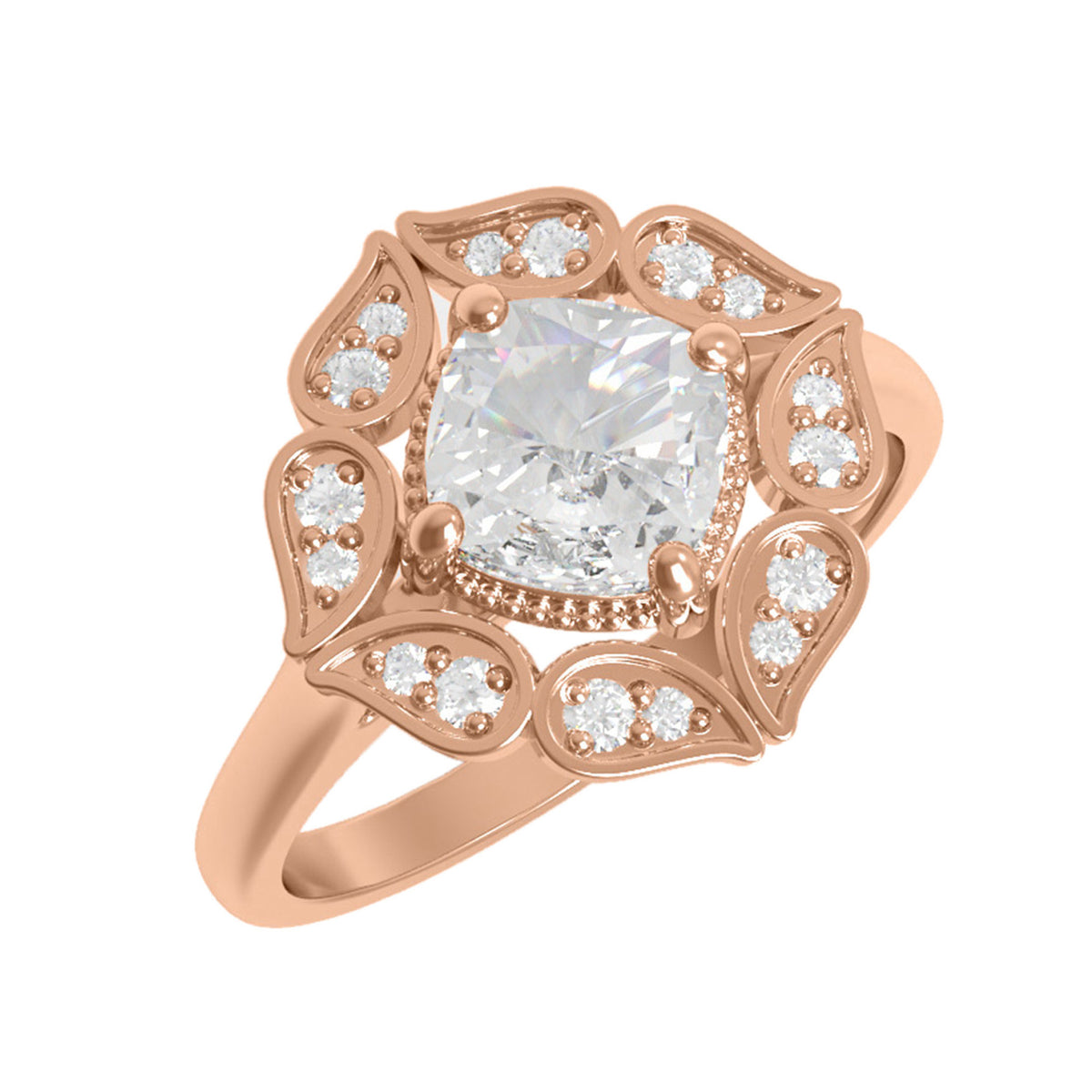 Moissanite Ring