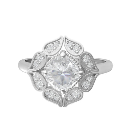 Moissanite Ring