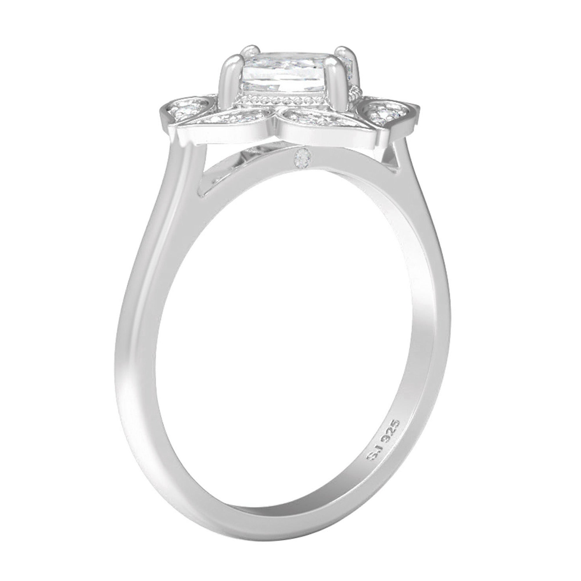 Moissanite Ring