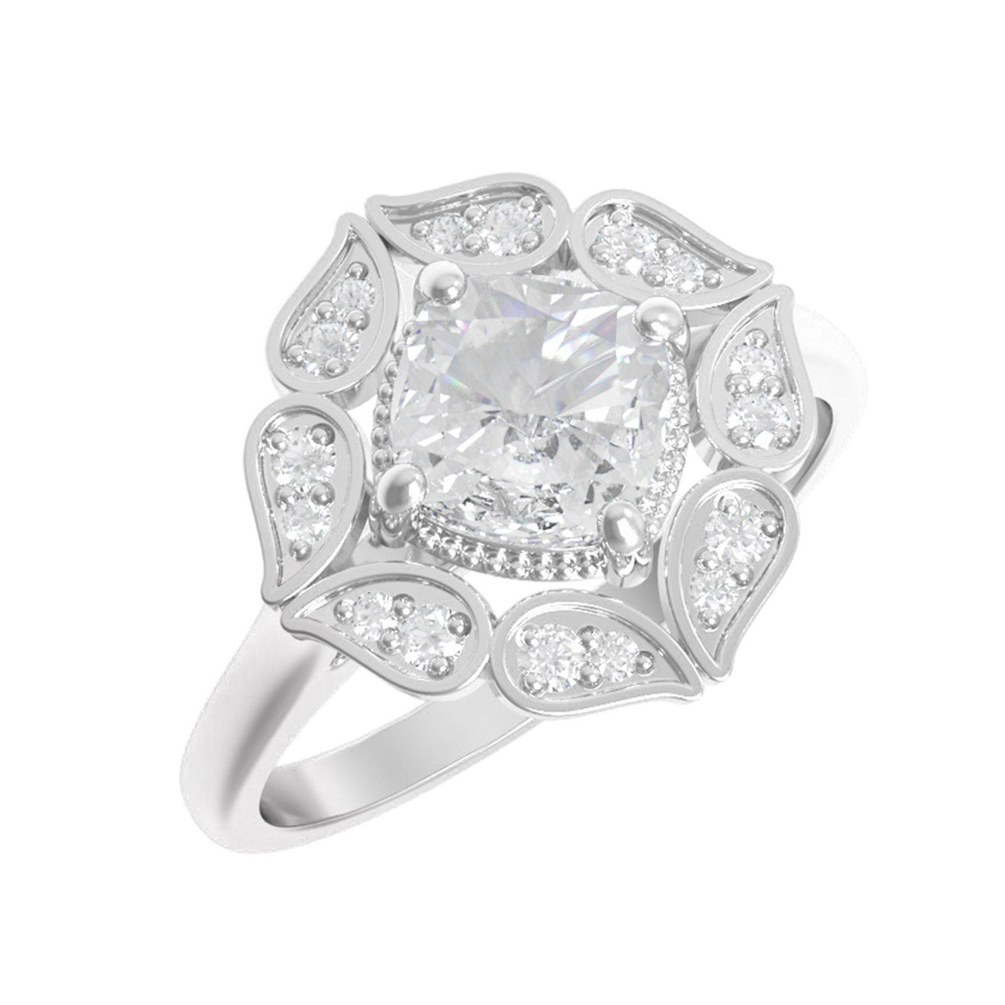 Moissanite Ring