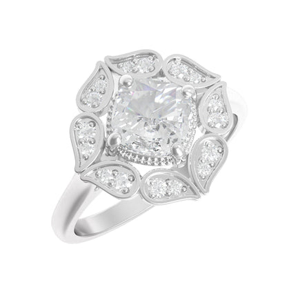 Moissanite Ring