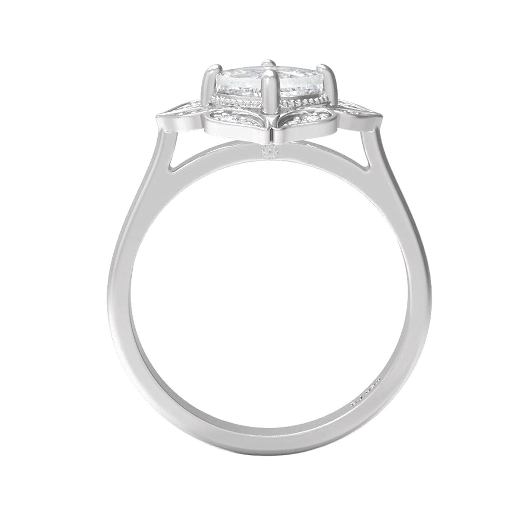 Moissanite Ring