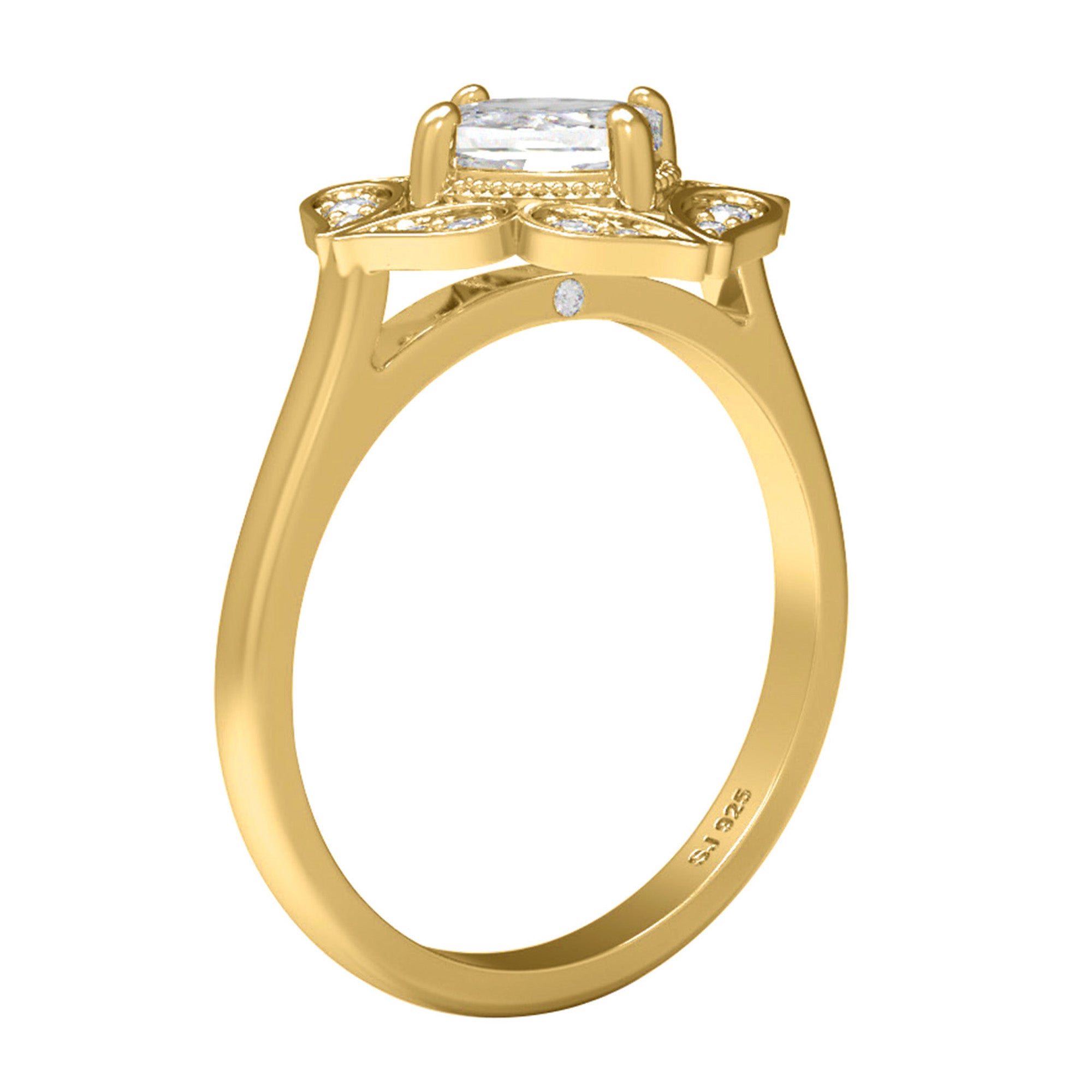 Moissanite Ring