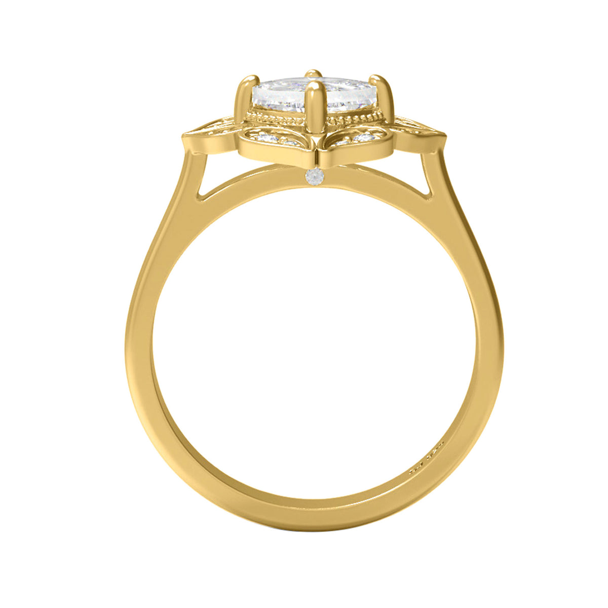 Moissanite Ring