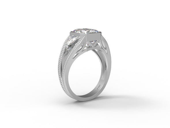 Moissanite Ring