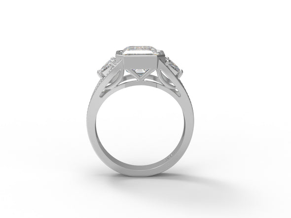 Moissanite Ring