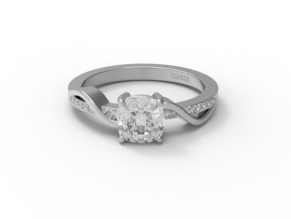 Moissanite Ring