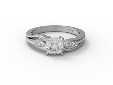 Moissanite Ring