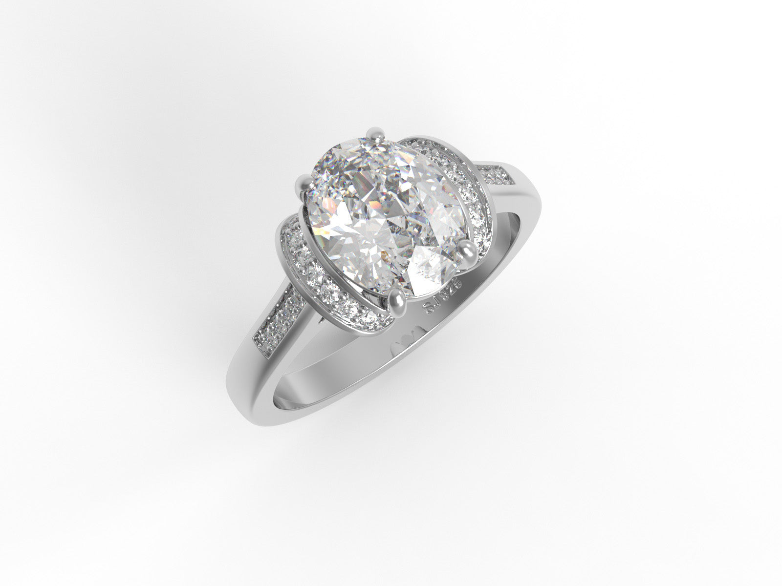 Moissanite Ring