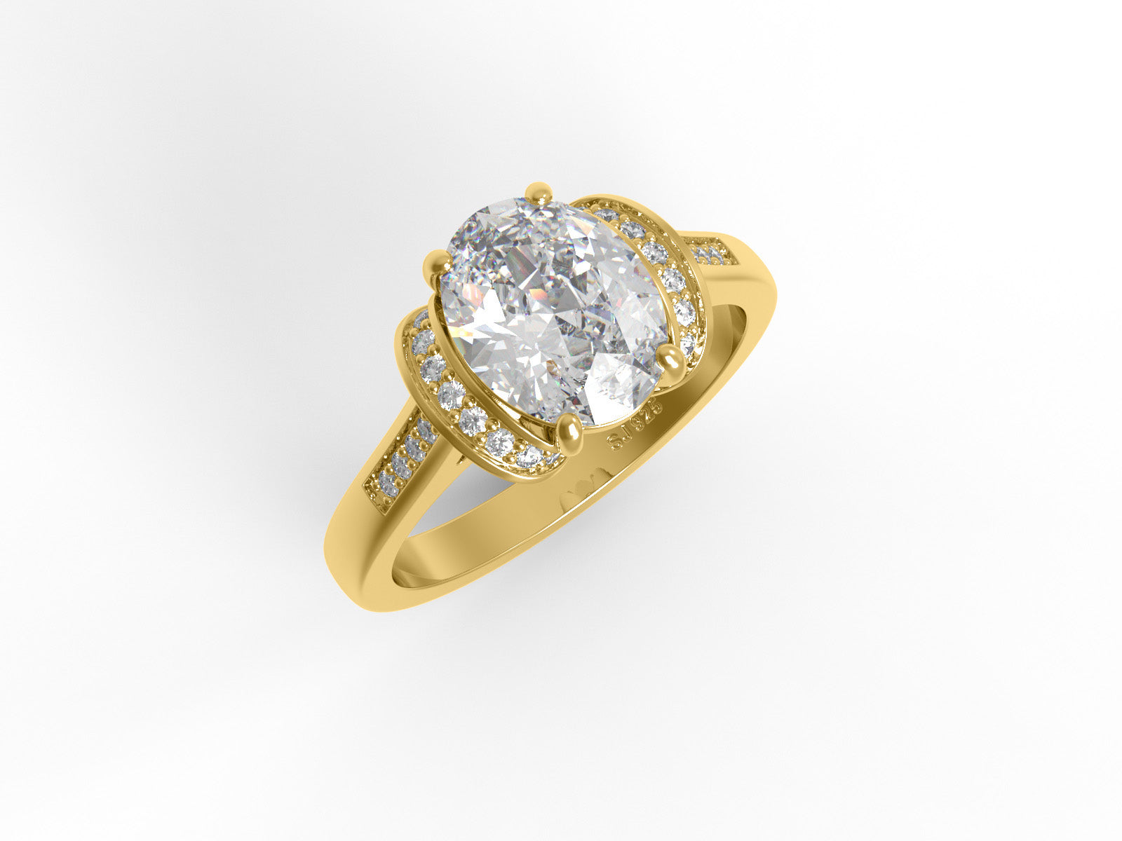 Moissanite Ring