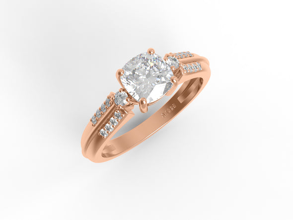 Moissanite Ring