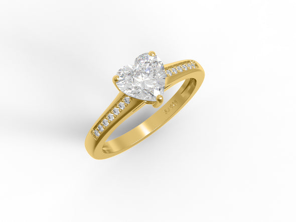 Moissanite Ring