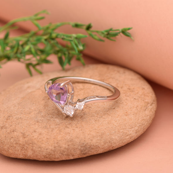 African Amethyst Ring