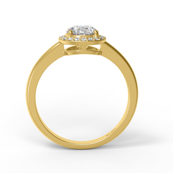 Moissanite Ring