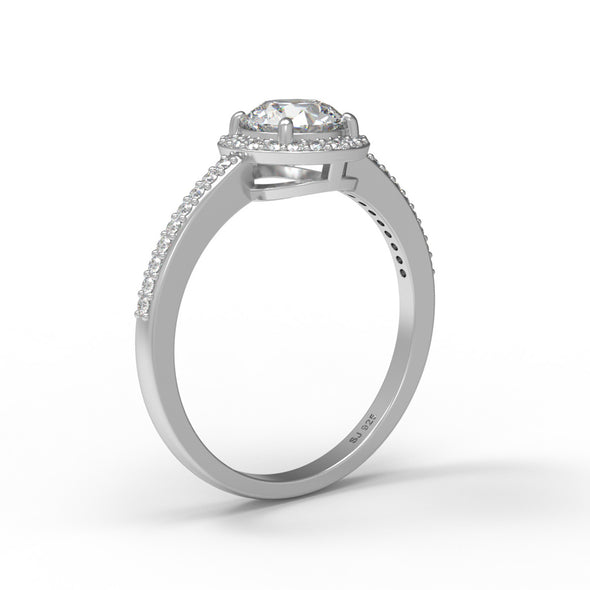 Moissanite Ring