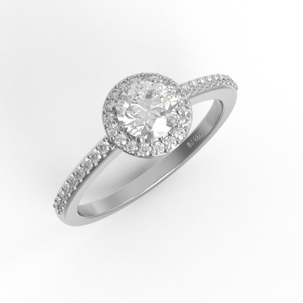 Moissanite Ring