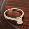 925 Sterling Silver Pear 7x5mm Moonstone Gemstone Solitaire Engagement Ring - Kimaya INC