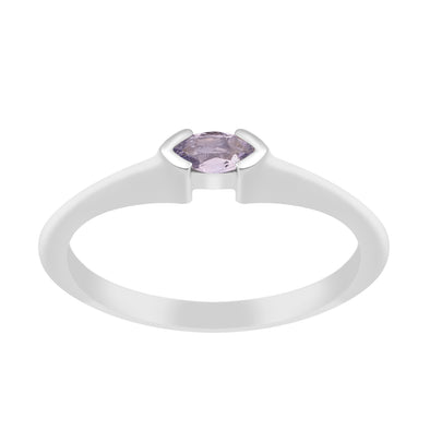 Marquise Cut 0.20 Ctw Tanzanite 925 Sterling Silver Women Wedding Ring - Kimaya INC